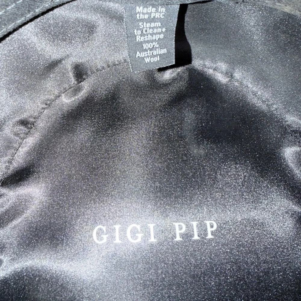 GIGI PIP Tan Australian wool Hat - Picture 5 of 8